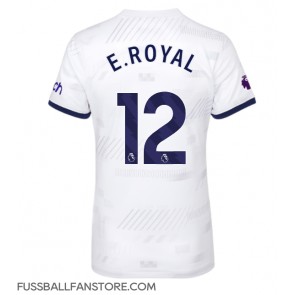 Tottenham Hotspur Emerson Royal #12 Replik Heimtrikot Damen 2023-24 Kurzarm